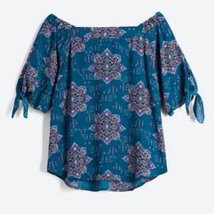 Renee C Vause Off the Shoulder Top